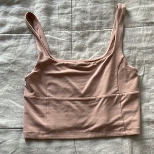 Pink tank top